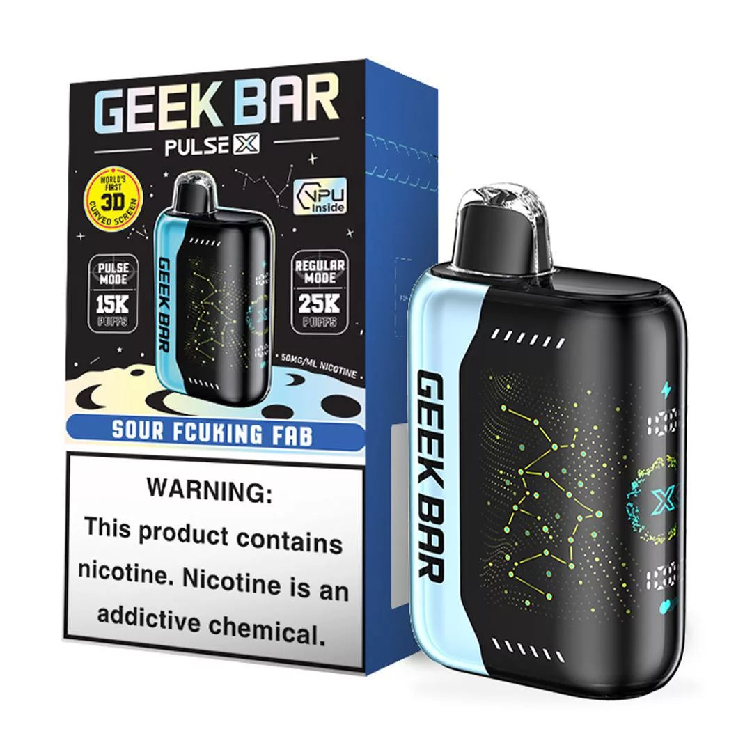 Geek bar pulse X Sour Fcuking Fab